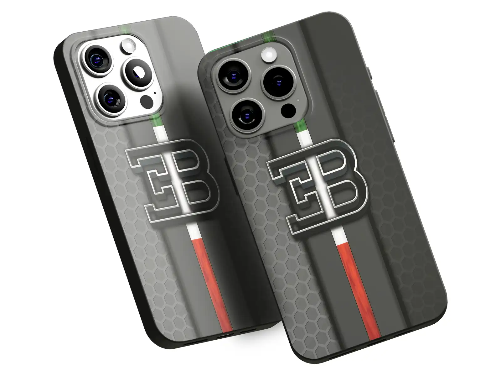 Bugatti Cover Cellulare Look Dinamico da Corsa